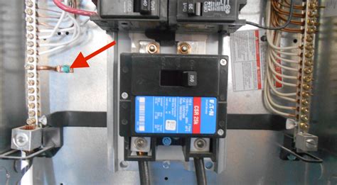 electrical breaker box jumper bar|main bonding jumper electrical.